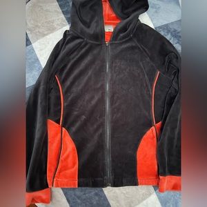 Y2k mall goth Velour sweater